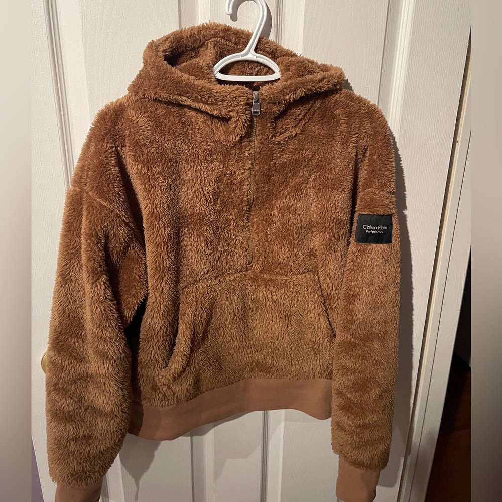 Calvin Klein Performance Teddy Half Zip